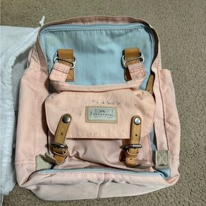 Doughnut Pastel Pink and Blue Women's Backpack